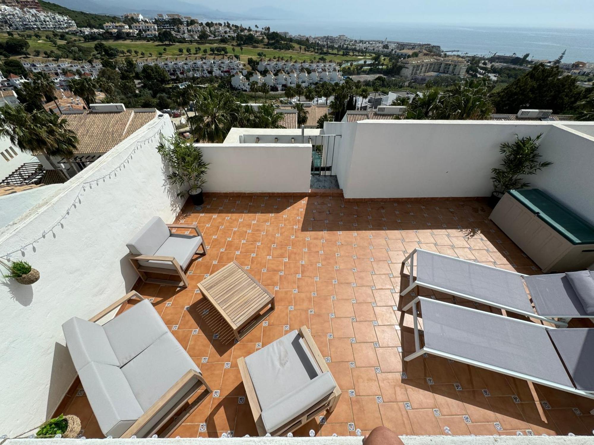 Casa Feliz - Penthouse In Manilva 아파트 외부 사진