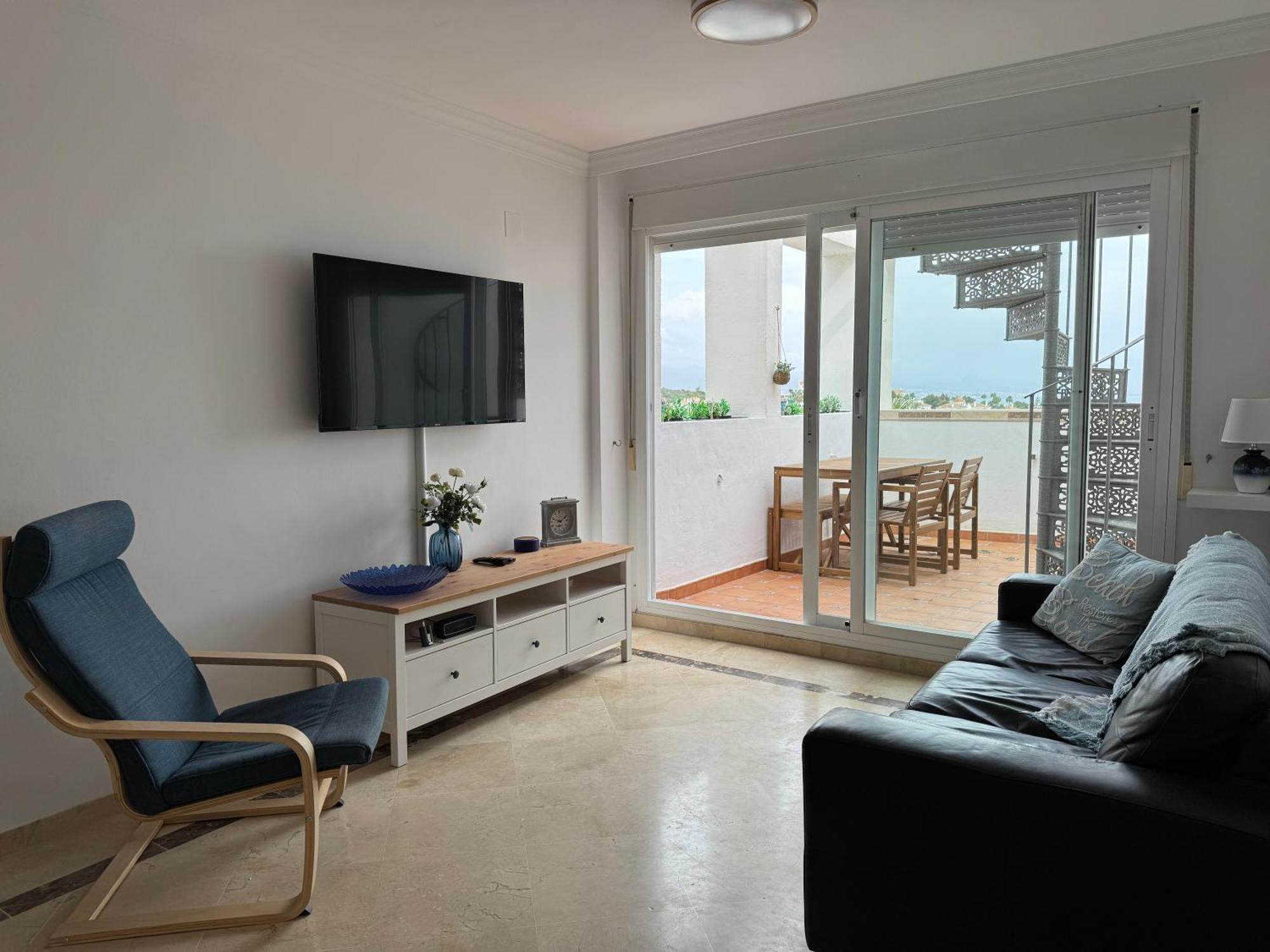Casa Feliz - Penthouse In Manilva 아파트 외부 사진